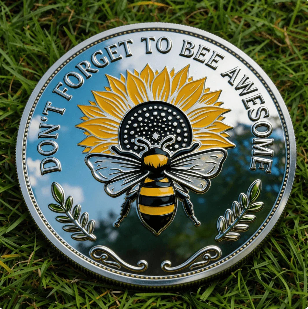 ๐NEW YEAR 60% OFF - Bee Kind Positivity Commemorative Coin ๐๐ช๐ผ