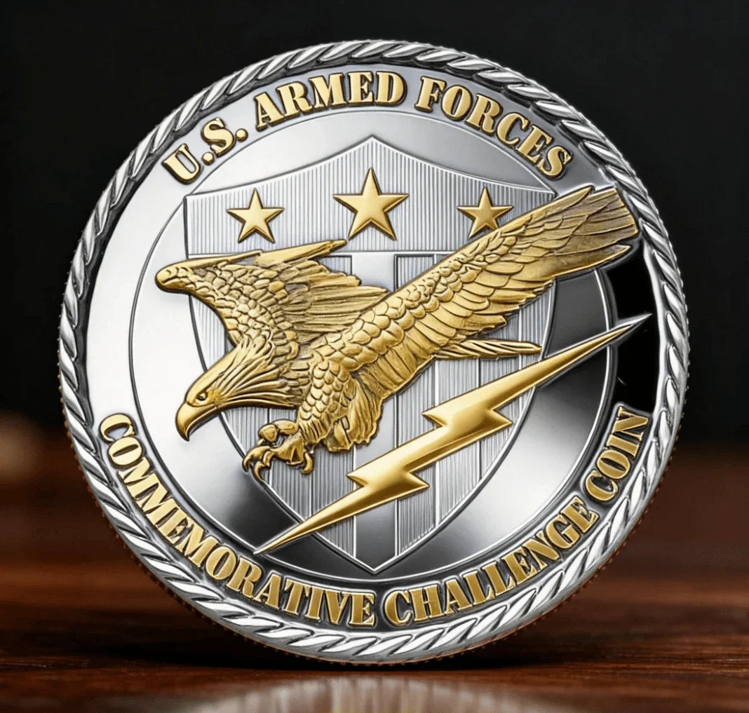 🏆35th Anniversary Flash Sale - Desert Shield And Desert Storm Challenge Coin